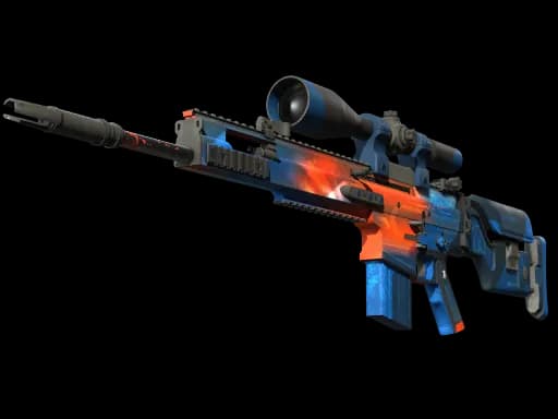 StatTrak™ SCAR-20 | Cardiac (Battle-Scarred)