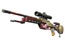 StatTrak™ SSG 08 | Bloodshot (Well-Worn)