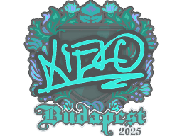 Sticker | xiELO | Budapest 2025