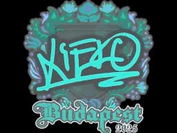 Sticker | xiELO | Budapest 2025