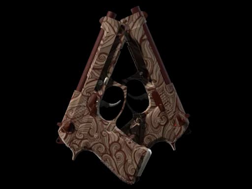 Dual Berettas | Pyre (Minimal Wear)