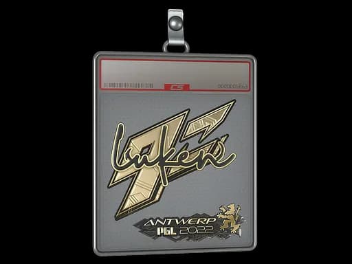 Sticker Slab | luken (Gold) | Antwerp 2022