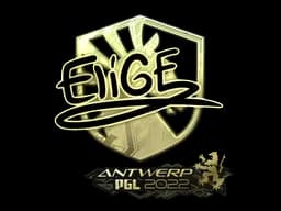 Sticker | EliGE (Gold) | Antwerp 2022