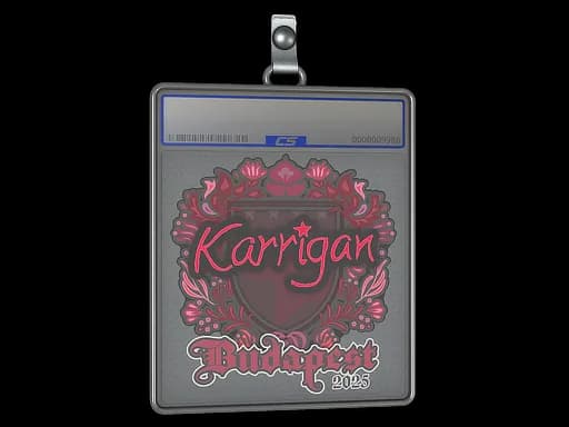 Sticker Slab | karrigan | Budapest 2025