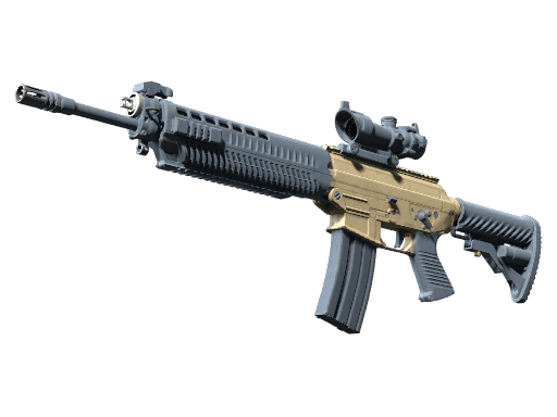 SG 553 | Tornado (Field-Tested)