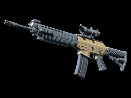 SG 553 | Tornado (Field-Tested)