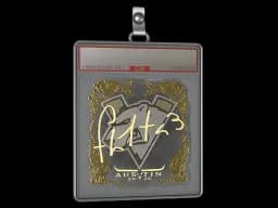 Sticker Slab | FL1T (Gold) | Austin 2025