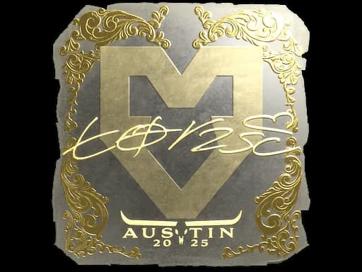 Sticker | torzsi (Gold) | Austin 2025