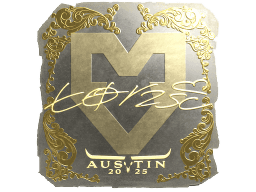 Sticker | torzsi (Gold) | Austin 2025