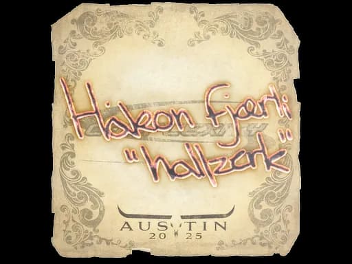 Sticker | hallzerk | Austin 2025