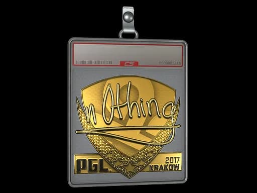 Sticker Slab | n0thing (Gold) | Krakow 2017