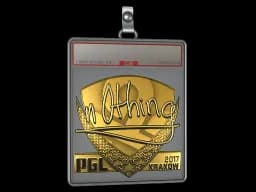 Sticker Slab | n0thing (Gold) | Krakow 2017