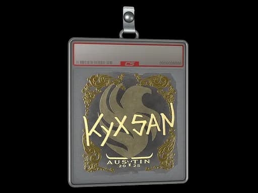 Sticker Slab | kyxsan (Gold) | Austin 2025