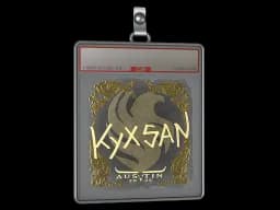 Sticker Slab | kyxsan (Gold) | Austin 2025