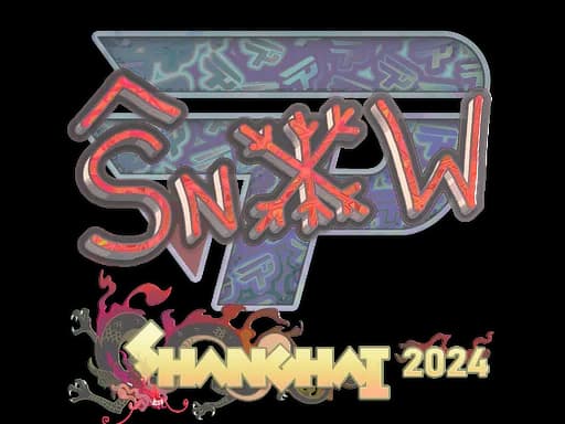 Sticker | snow (Holo) | Shanghai 2024