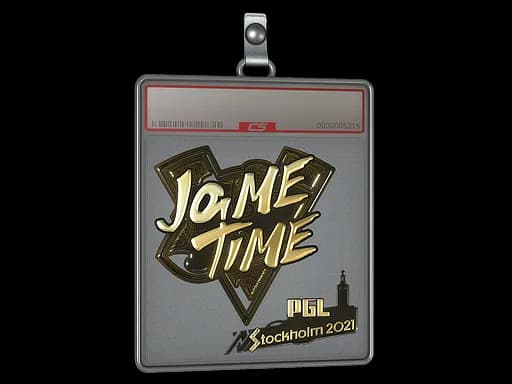 Sticker Slab | Jame (Gold) | Stockholm 2021