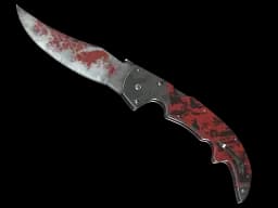 ★ StatTrak™ Falchion Knife | Crimson Web (Battle-Scarred)