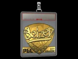 Sticker Slab | seized (Gold) | Krakow 2017