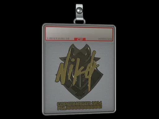 Sticker Slab | NiKo (Gold) | Copenhagen 2024