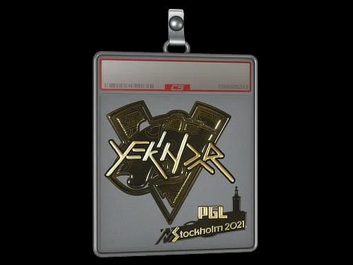 Sticker Slab | YEKINDAR (Gold) | Stockholm 2021