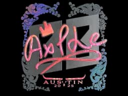 Sticker | Ax1Le (Holo) | Austin 2025