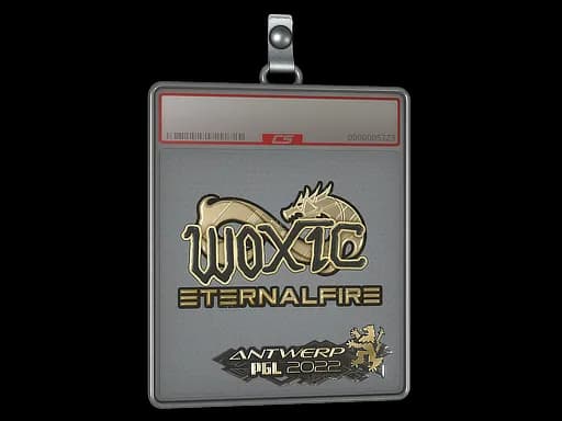 Sticker Slab | woxic (Gold) | Antwerp 2022