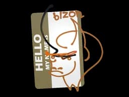 Sticker | Hello PP-Bizon