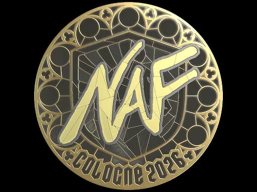 Sticker | NAF (Gold) | Cologne 2026