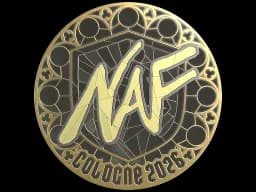 Sticker | NAF (Gold) | Cologne 2026