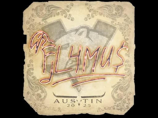 Sticker | FL4MUS | Austin 2025