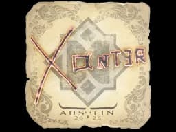 Sticker | Xant3r | Austin 2025