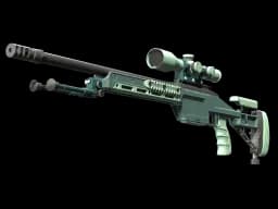 Souvenir SSG 08 | Blue Spruce (Well-Worn)