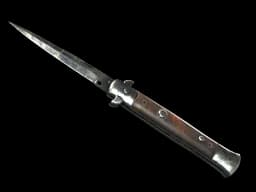 ★ Stiletto Knife | Stained (Battle-Scarred)
