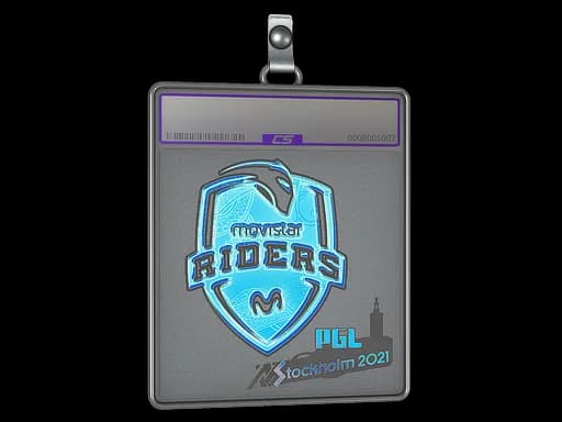 Sticker Slab | Movistar Riders (Holo) | Stockholm 2021