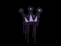 Sealed Graffiti | Little Crown (Violent Violet)