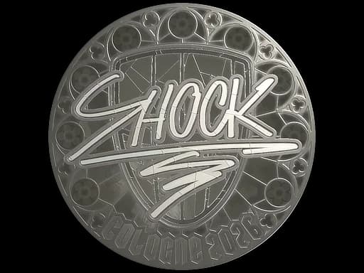 Sticker | SHOCK (Foil) | Cologne 2026