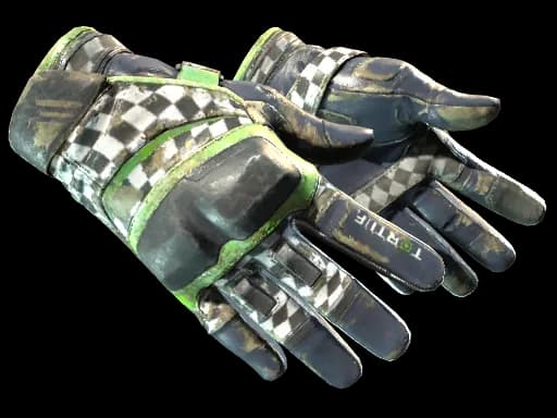 ★ Moto Gloves | Finish Line (Battle-Scarred)