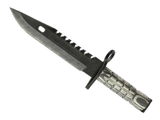 ★ M9 Bayonet | Black Laminate (Battle-Scarred)