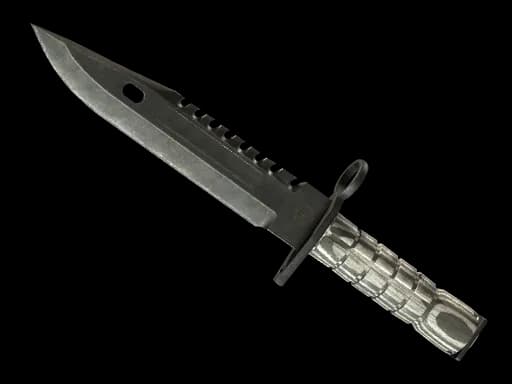 ★ M9 Bayonet | Black Laminate (Battle-Scarred)