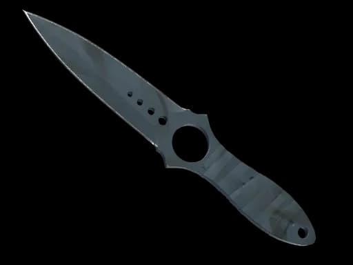 ★ StatTrak™ Skeleton Knife | Night Stripe (Well-Worn)