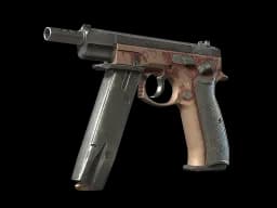 CZ75-Auto | Pink Pearl (Battle-Scarred)