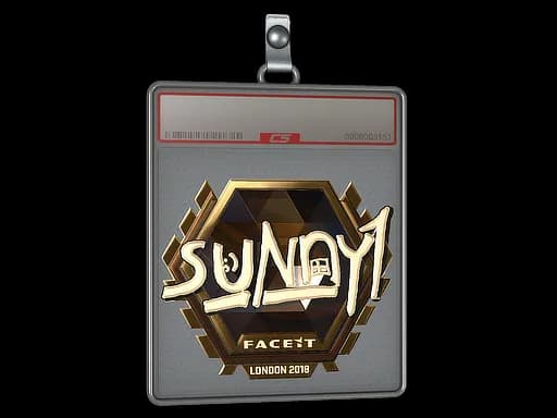 Sticker Slab | suNny (Gold) | London 2018