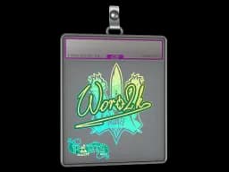 Sticker Slab | Woro2k (Holo) | Paris 2023