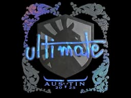 Sticker | ultimate (Holo) | Austin 2025