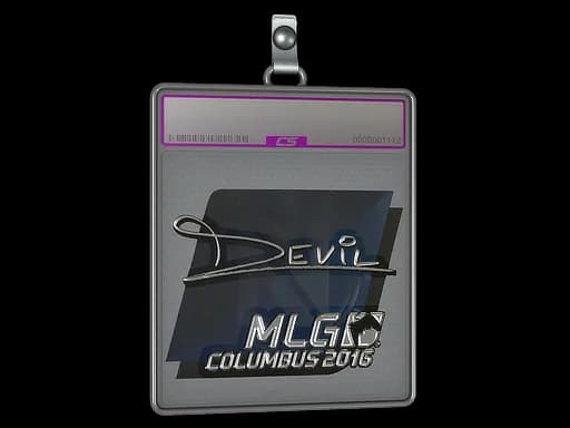 Sticker Slab | DEVIL (Foil) | MLG Columbus 2016