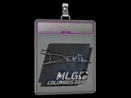 Sticker Slab | DEVIL (Foil) | MLG Columbus 2016