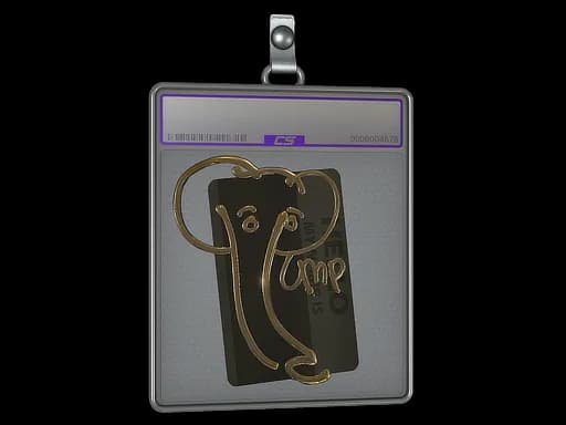 Sticker Slab | Hello UMP-45 (Gold)