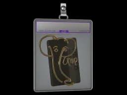 Sticker Slab | Hello UMP-45 (Gold)
