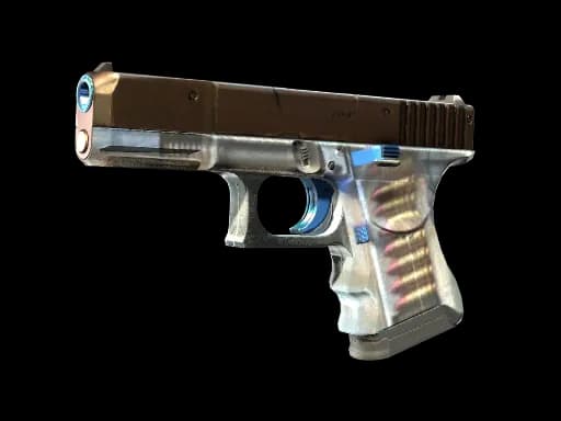 StatTrak™ Glock-18 | Clear Polymer (Well-Worn)