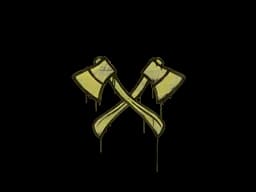 Sealed Graffiti | X-Axes (Tracer Yellow)
